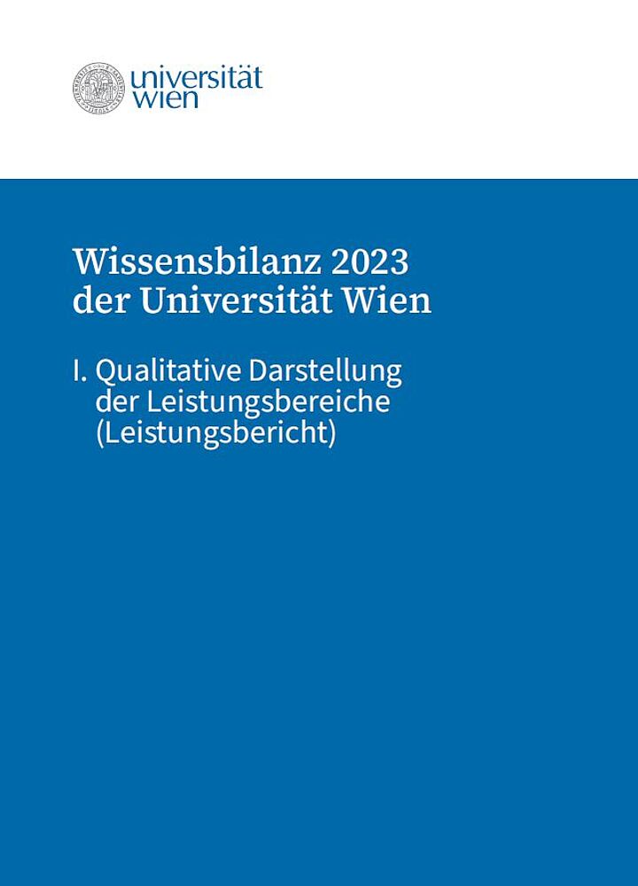 Cover des Leistungsberichts 2023
